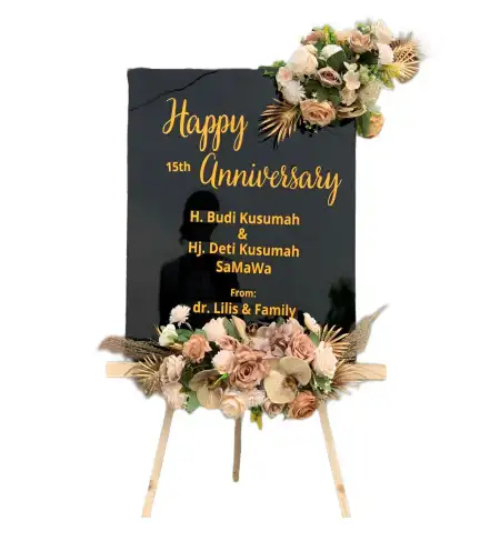 Papan Bunga Akrilik Srengseng